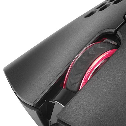 Mars Gaming MMEX Schwarz, RGB Gaming-Maus, 32K DPI, Feather-Kabel, HUANO-Schalter Bild 6