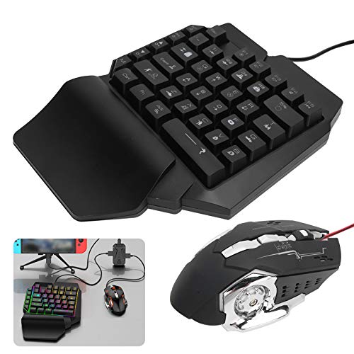 Tastatur- und Mauskonverteradapter für / / / für 360 / für ONE / für -Serie, kabelgebundene Einhand-Gaming-Tastatur und Maus mit OTG-Adapter für Videospielkonsolen Bild 2
