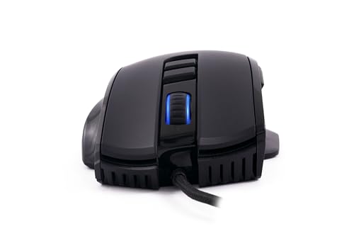 Deep Gaming ProSwap Modulare USB-Maus mit 3 austauschbaren Seitenteilen (3, 5 und 10 Tasten), RGB-Licht, optischer Sensor Pixart 3325, 500FPS, 100IPS, 1000 Hz, Euro-Schalter, dimmbares Gewicht Bild 7