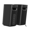CREATIVE T60 2.0 HiFi-PC-Lautsprecher, USB-C-Audio, Mikrofon, Headset-Anschluss, Bluetooth 5.0, 3,5mm-AUX-In, 60W Spitzenleistung, für PC, Laptop, MAC Bild 6
