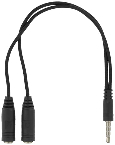 DELTACO GAMING Headset mit LED, Flexibles Mikrofon, 3,5 x 2 (USB für Breathing LED), Stereo, Adapter im Lieferumfang enthalten für PC, Mac, Mobile, Xbox One, PS4, PS5 Bild 5