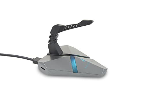 SureFire Axis Gaming Hub - Maus Bungee RGB mit 3x USB 3.2 Gen 1 Anschl├╝ssen, Mauskabelhalter, microSD-Steckplatz f├╝r PC & Notebook Bild 2