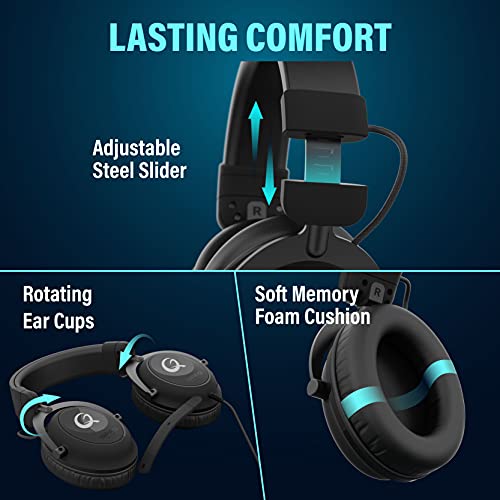 Qpad Gaming Headset Stereo High End QH-700 Wired schwarz Bild 6