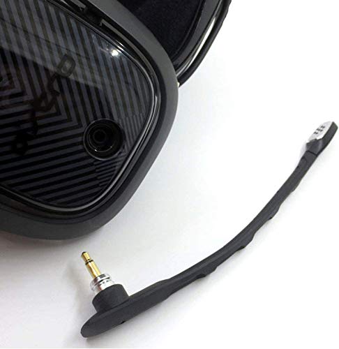 sciuU Boom Mic Mikrofon Kompatibel mit Astro Gaming A40 TR Gaming-Headset, A40 Astro Audio V2 für PS4 Xbox Nintendo Switch Computer PC, 3,5 mm Buchse mit Geräuschunterdrückung Bild 2