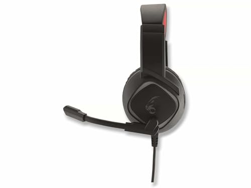 MediaRange MRGS301 Gaming 7.1 Surround Headset mit Kabel schwarz/rot einheitlich Bild 3