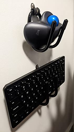 Wandhalterung für Tastatur, Maus, ohne Tastatur, ohne Maus, 2 Stück Bild 2