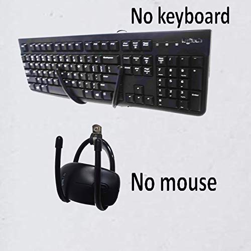 Wandhalterung für Tastatur, Maus, ohne Tastatur, ohne Maus, 2 Stück Bild 5