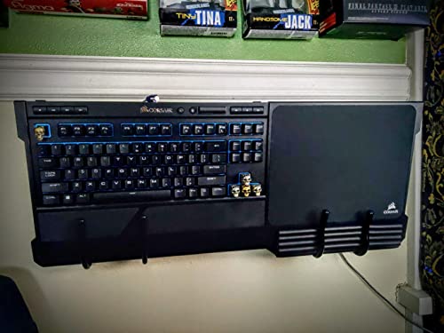 Wandhalterung für Tastatur, Maus, ohne Tastatur, ohne Maus, 2 Stück Bild 6