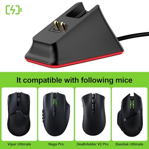 Ladestation für Wireless Mouse DeathAdder V2 Pro/Naga Pro/Viper Ultimate und Basilisk Ultimate Bild 7