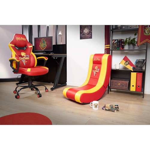 SUBSONIC Potter - Ergonomischer Gamer's Desk mit Carbon Finish und integriertem Mauspad Offizielle Lizenz PC Gaming Bild 2