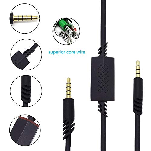 Adhiper A40 Ersatzkabel für Astro A10/A40/A50, funktioniert auch mit A40 TR Gaming-Headset, Xbox One PS4 Gozahad Controller (2 m) Bild 3
