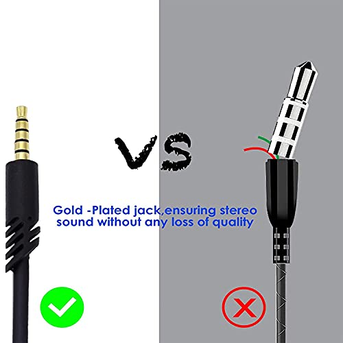 Adhiper A40 Ersatzkabel für Astro A10/A40/A50, funktioniert auch mit A40 TR Gaming-Headset, Xbox One PS4 Gozahad Controller (2 m) Bild 5