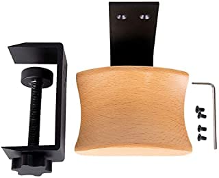 GGF Kopfhörer Halter Kopfhörer Ständer mit 6cm Breiter Kopfstütze aus Buche Headset Halterung Verstellbar Gaming Headset Ständer Bild 7