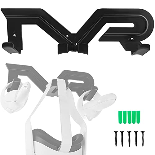 Geekria VR Gaming Wandhalterung Headset Aufbewahrung Ständer Haken für Oculus Quest 2, VR Ständer Rift S kompatibel mit HTC Vive, PlayStation VR, Vive Pro, Valve Index, Mixed Reality Headsets Bild 1