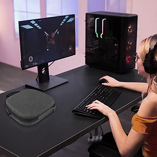 Geekria Shield Kopfhörer-Hülle kompatibel mit JBL Quantum One Gaming, Quantum 600, Quantum 800, Quantum 300 Hülle, Ersatz Hartschale Reisetasche mit Kabelaufbewahrung (Grau) Bild 6
