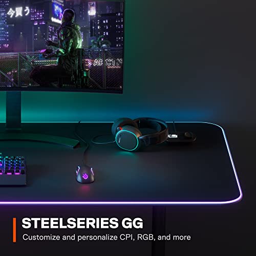 SteelSeries Rival 5 Kabelgebunden Gaming-Maus Optisch Ergonomisch, Beleuchtet Schwarz, Grau 62551 Bild 7