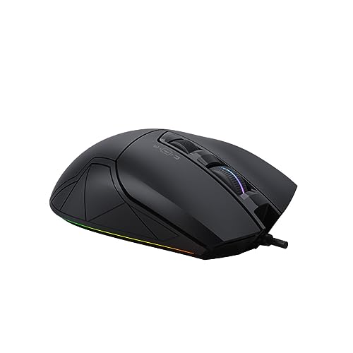 Bloody W70 Max 10000 CPI 8-Tasten Optische RGB-UC3&4 Aktiv Verkabelt Schwarz Gaming Maus Bild 4