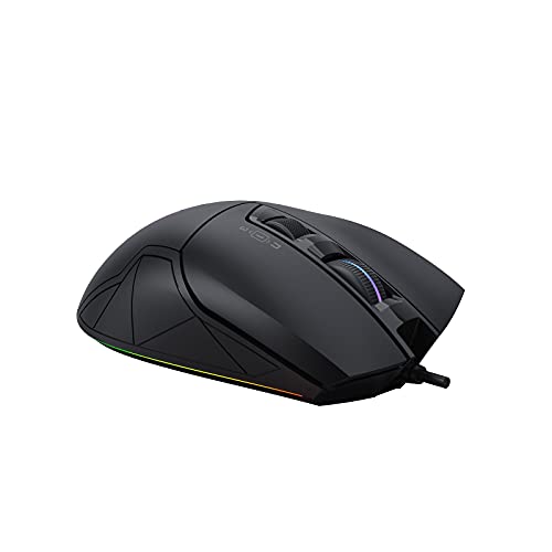 Bloody W70 Max 10000 CPI 8-Tasten Optische RGB-UC3&4 Aktiv Verkabelt Schwarz Gaming Maus Bild 5