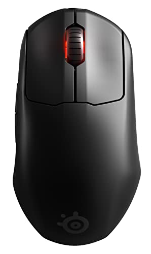 SteelSeries Prime Wireless - Esports Leistung Kabellose Gaming-Maus - 100 Stunden Akkulaufzeit - TrueMove Air Optical Sensor mit 18.000 CPI - Magnetisch-optische Schalter Bild 1