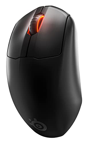 SteelSeries Prime Wireless - Esports Leistung Kabellose Gaming-Maus - 100 Stunden Akkulaufzeit - TrueMove Air Optical Sensor mit 18.000 CPI - Magnetisch-optische Schalter Bild 3