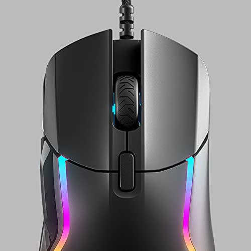 SteelSeries Rival 5 - Gaming-Maus - TrueMove Air Optische Sensor mit 18CPI - 9 programmierbare Tasten - Federleichte 85 Gramm, Schwarz Bild 4