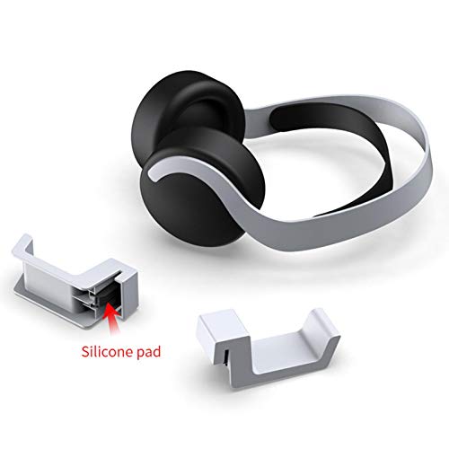 AEROBATICS Headset Halterung Halter, Kopfhörerhalter Für PS5, Kopfhörer Haken Wandhalterung, Für Pulse 3D Headset Halter Standhalterung Für PS5 Konsole Bild 4