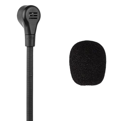HS60 Pro Mic für Corsair HS50, HS60, HS70 Gaming Headset, abnehmbares Mikrofon, Gaming Headset auf PS5, PS4, PC, Xbox, Noise Cancelling 3,5 mm, Schwarz Bild 6