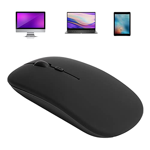 PUSOKEI Drahtlose Bluetooth-Maus, Bluetooth5.0 Ultra-Silent-Computermaus für Laptops/Tablets, Einstellbare DPI 800/1200/1600, 10-Meter-Fernübertragung Bild 4