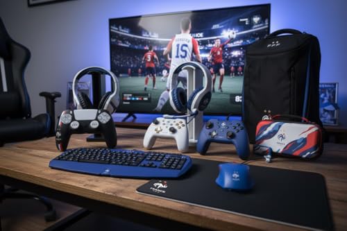 Konix FFF Gaming-Maus für PC - LED-DPI-Anzeige - Fensterwechsel-Taste - USB-Anschluss - 1,8 m Kabel - Blau Bild 5