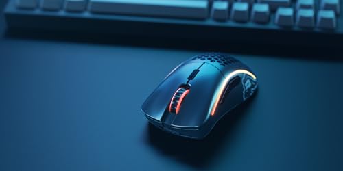 GLORIOUS Gaming Model D- (Klein) Wireless Gaming Mouse – Superleichte 67 g, Wabendesign, RGB-Beleuchtung, ergonomisch, verzögerungsfreier 2,4-GHz-Funk, bis zu 71 Stunden Akku – Mattschwarz Bild 6