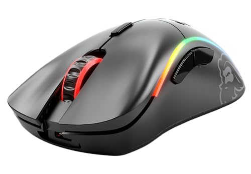 GLORIOUS Gaming Model D Wireless Souris de jeu sans fil - Superlégère, 69 g, sans fil 2,4 GHz sans Latence, jusqu’à 71 h de Batterie, RGB, capteur BAMF, ergonomique, 6 boutons - Noir mat Bild 3