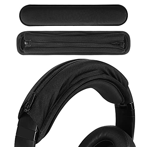 Geekria Medium Kühlgel-Hook-and-Loop Stirnband-Überzug + Pad-Set Schutz, werkzeuglos, kompatibel mit HyperX, Turtle Beach, Razer, SteelSeries, Logitech, Corsair Headsets Bild 1