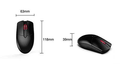 Kabelgebundene optische ergonomische Maus – M102 Cored 3-Tasten-USB-Computermäuse für Laptops, Chromebook, MacBook, PC-Computer (Black) Bild 7