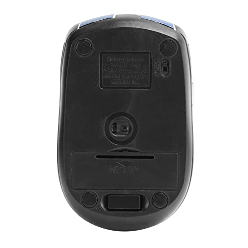 ciciglow Drahtlose Maus, Silent Mouse 2.4G Tragbare Mobile Optische Maus mit USB-Empfänger Einstellbare DPI für Gaming-Zubehör für Notebooks(Blau) Bild 5