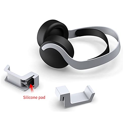 Gamer Gear Universal Controller Headset Halterung Kompatibel mit PS5 Konsole, Wandhalterung für PS5 Controller Remote & Pulse 3D Headset Kopfhörer Halter Zubehör Bild 3