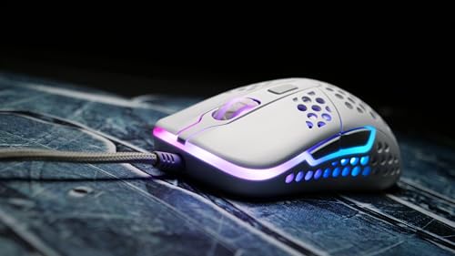 Xtrfy M42 RGB Ultraleichte Modul-Gaming-Maus, Weiß Bild 4