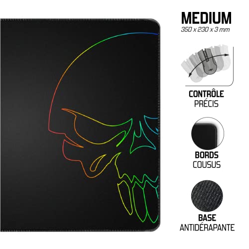 SPIRIT OF GAMER 4-in-1 Pro-MKH5 Gaming Pack - Azerty Anti-Ghosting RGB Gamer-Maus 7 Tasten 6400 DPI, Gaming-Headset, Anti-Drop-Matte für PC, PS4, PS5, Xbox One, Mac Bild 6