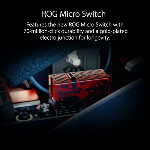 ASUS ROG Spatha X Gaming Maus (kabellos, kabelgebunden, magnetische Ladestation, 12 programmierbare Tasten, 19.000 DPI, Aura Sync) Bild 5
