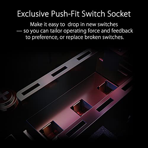 ASUS ROG Spatha X Gaming Maus (kabellos, kabelgebunden, magnetische Ladestation, 12 programmierbare Tasten, 19.000 DPI, Aura Sync) Bild 7