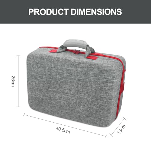 Yuhtech Reisetasche für PS5-Konsole, Aufbewahrungstasche für PS5 Controller, Gaming-Headset und Gaming-Zubehör Bild 2