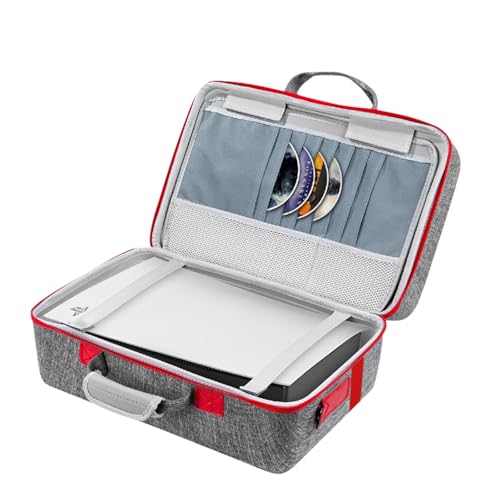 Yuhtech Reisetasche für PS5-Konsole, Aufbewahrungstasche für PS5 Controller, Gaming-Headset und Gaming-Zubehör Bild 4