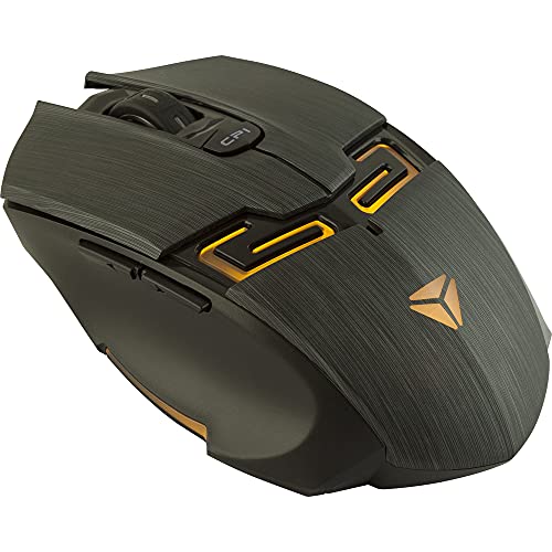 Yenkee YMS 3007 Shadow Gaming Maus USB 2000dpi - Oberflächenbehandlung gegen Schweiß für Intensive Gaming-Sessions Bild 3