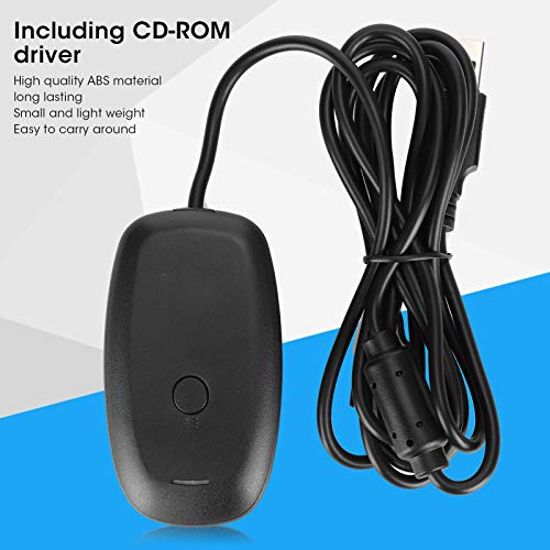 PC Receiver Gaming Controller - Xb0x 360 Wireless Controller Gamepad Wireless Fit für PC/Xb0x 360 (Windows XP/7/8/10) Bild 3