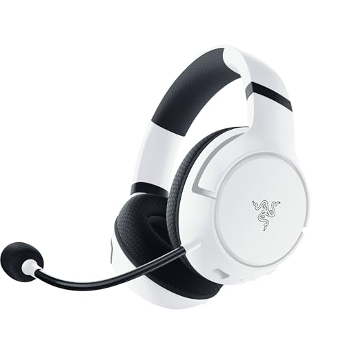 Razer Kaira - Kabellose Gaming Kopfhörer für Xbox Series X (Triforce Titanium 50mm Treiber, HyperClear Cardioid Mikrofon, Xbox Wireless, Windows Sonic) Mercury Weiß Bild 1