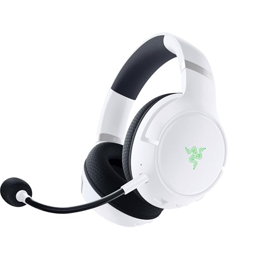 Razer Kaira Pro für Xbox - Kabelloses Headset für Xbox Series X|S (TriForce Titanium 50mm Treiber, HyperClear Supercardioid Mikrofon, Dediziertes Mikrofon) Mercury Weiß Bild 1