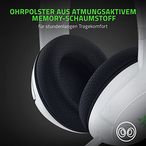 Razer Kaira Pro für Xbox - Kabelloses Headset für Xbox Series X|S (TriForce Titanium 50mm Treiber, HyperClear Supercardioid Mikrofon, Dediziertes Mikrofon) Mercury Weiß Bild 5