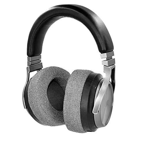 Upgrade Virtuoso XT Dickere Ohrpolster – Ersatz-Ohrpolster kompatibel mit Corsair Virtuoso RGB Wireless SE Gaming, weiches Leder, zusätzliche Dicke, Grau Bild 5