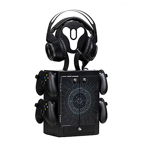 Numskull NS2777 Destiny Gaming Locker, Controller Halter, Headset Ständer für PS5, Xbox Series X S, Nintendo Switch-Offizielles Merchandise Bild 1