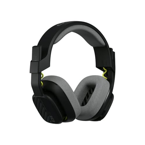 Astro A10 Gaming Headset Gen 2 Wired Headset - Over-Ear-Gaming-Kopfhörer mit Flip-to-Mute-Mikrofon, 32-mm-Treiber, für Xbox Series X|S, Xbox One, Nintendo Switch, PC, Mac und Mobile Geräte, Schwarz Bild 4