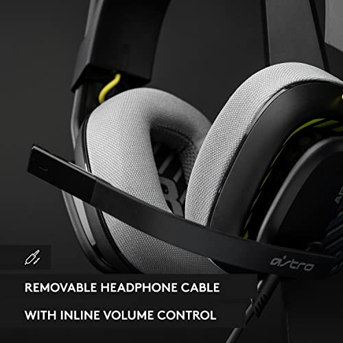 Astro A10 Gaming Headset Gen 2 Wired Headset - Over-Ear-Gaming-Kopfhörer mit Flip-to-Mute-Mikrofon, 32-mm-Treiber, für Xbox Series X|S, Xbox One, Nintendo Switch, PC, Mac und Mobile Geräte, Schwarz Bild 6